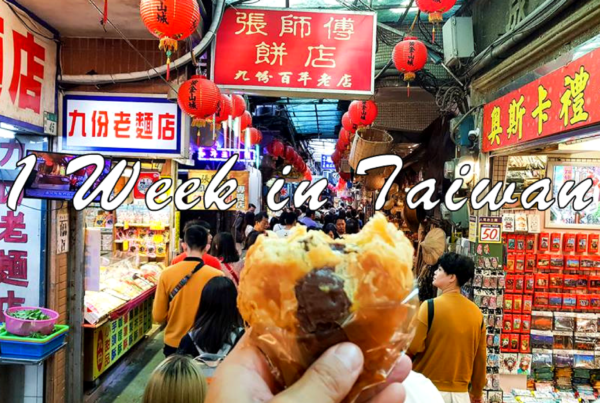 1 week in Taiwan - Nomadic Travel