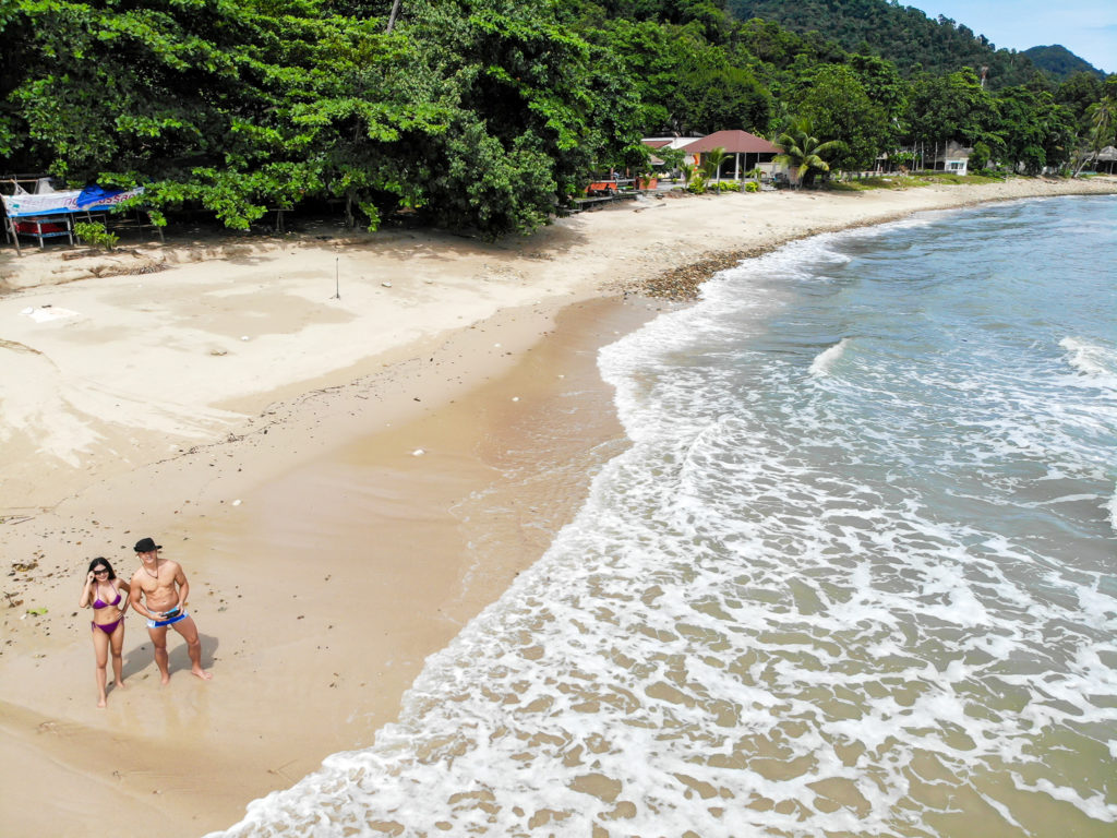 lonely beach koh chang thailand nomadicnava