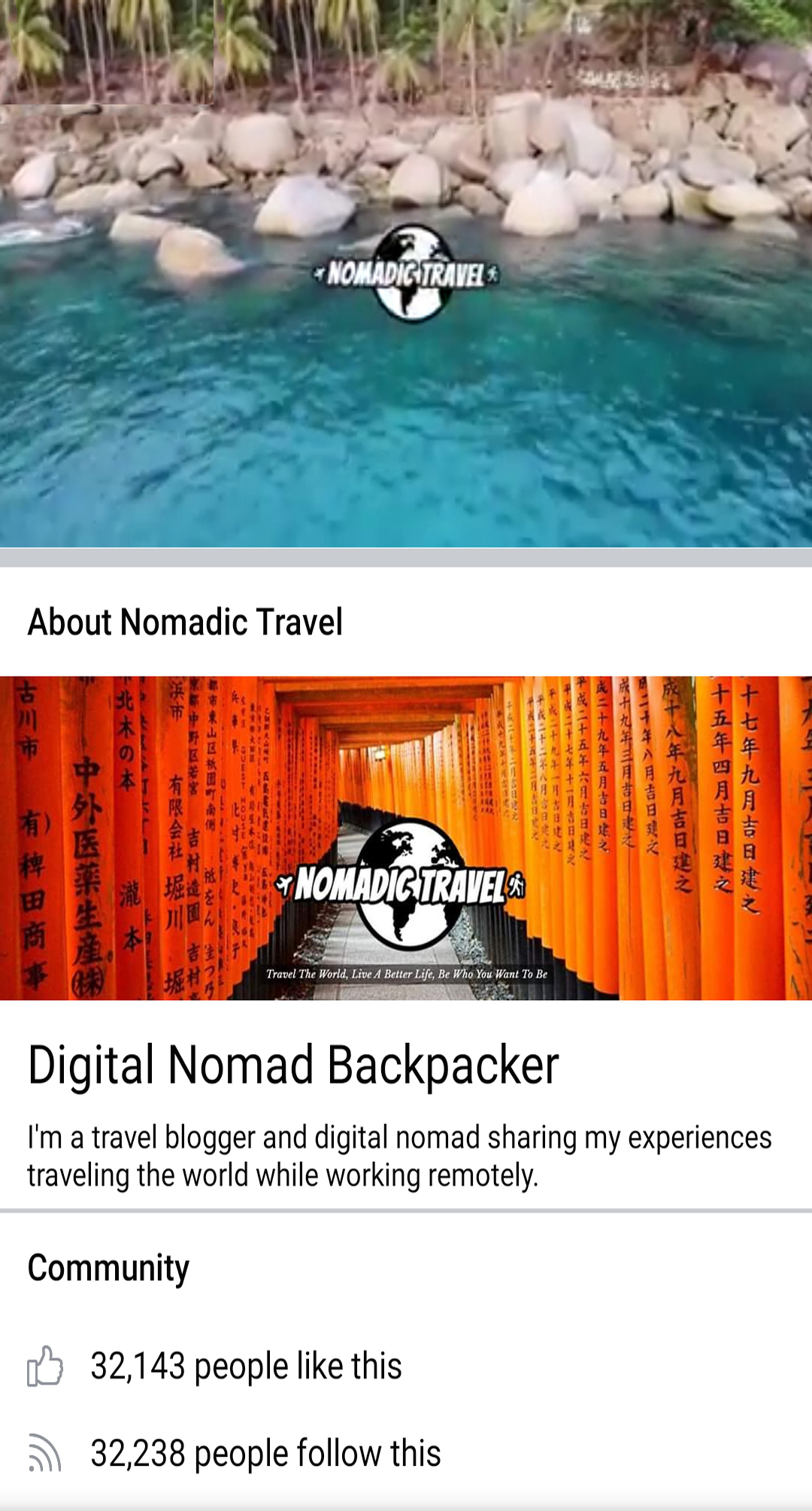 nomadic travel blog